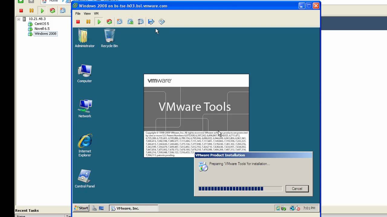 vmware download windows 7