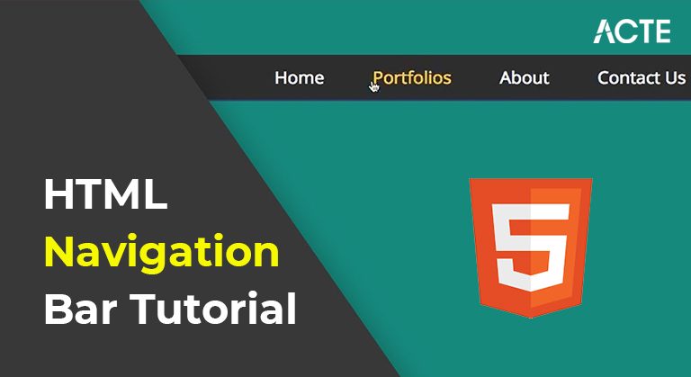 Create A Top Navigation Bar Using Html Tutorial Learning Path